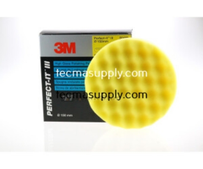 Mostrar detalles de Boina de pulido de espuma amarilla  3M50488 velcro diam-150 ud Imagen de Boina de pulido de espuma amarilla  3M50488 velcro diam-150 ud