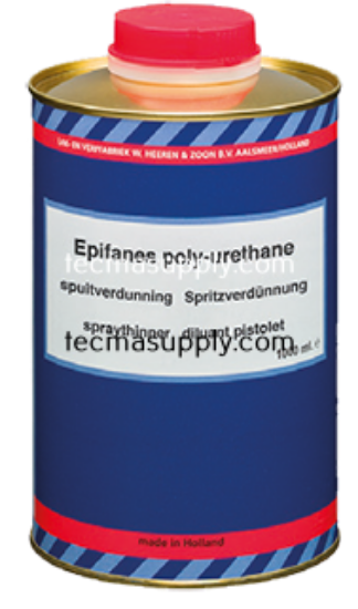 Imagen de Diluyente poliuretanos Epifanes Polyurethane Spray  para aplicaciones a pistola 1l