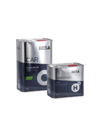 Mostrar detalles de Besa Glass HS alto brillo   1,5lt A+B  Barniz Bi capa acabado brillo. Imagen de Besa Glass HS alto brillo   1,5lt A+B  Barniz Bi capa acabado brillo.