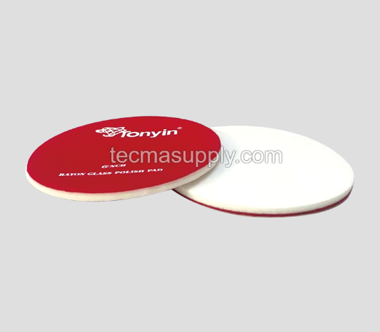TAMPON DE RAYON ESPECIAL PULIR VIDRIO D-150 VELCRO TP32C